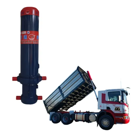 Telescopic Hydraulic Cylinder Tipping System for Truck Machinery and Vehicle