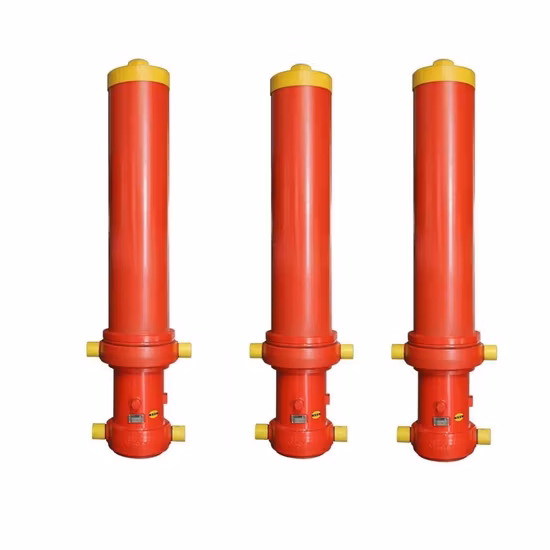 Telescopic Hydraulic Cylinder Tipping System for Truck Machinery and Vehicle