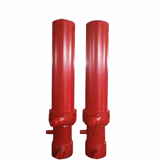 Telescopic Hydraulic Cylinder Tipping System for Truck Machinery and Vehicle